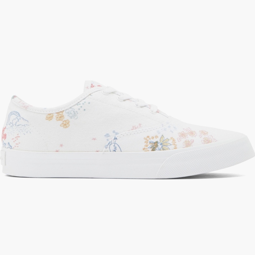 Reformation White Sneakers with Tan Sole